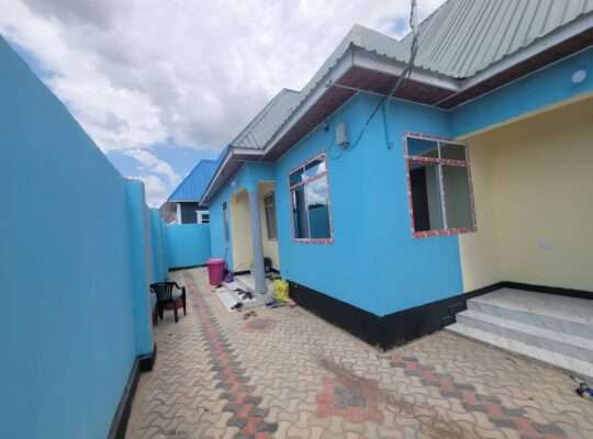 NYUMBA MPYA YENYE VYUMBA 3, MBAGALA CHAMAZI