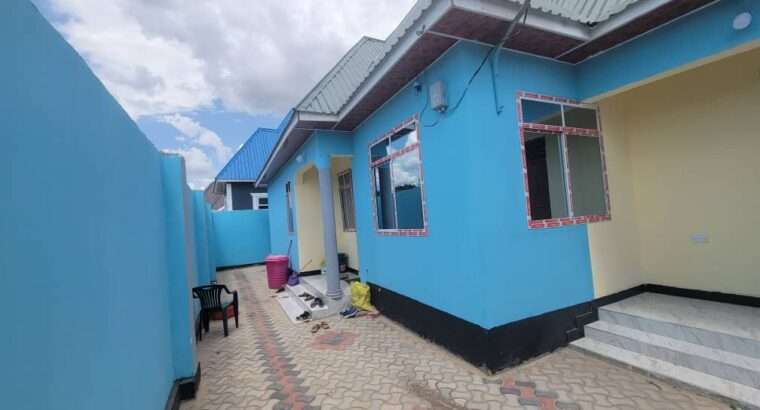 NYUMBA MPYA YENYE VYUMBA 3, MBAGALA CHAMAZI