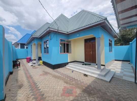 NYUMBA MPYA YENYE VYUMBA 3, MBAGALA CHAMAZI