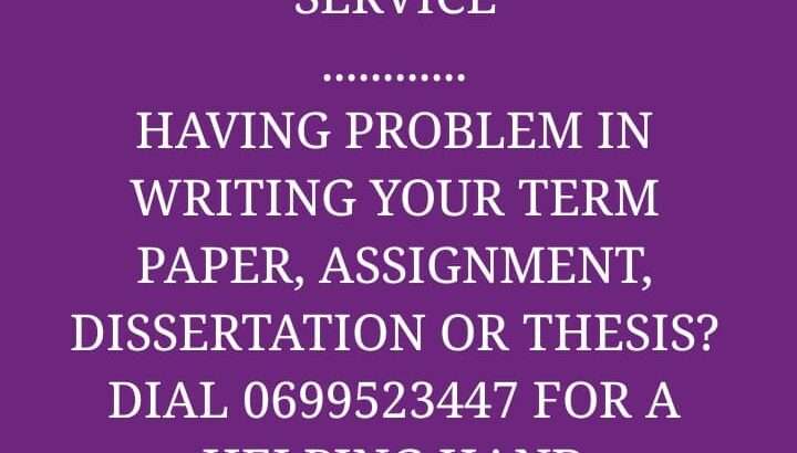 ACADEMIC WRITING SERVICES