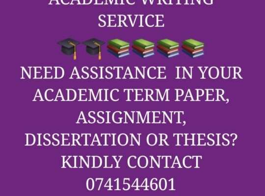ACADEMIC WRITING SERVICES