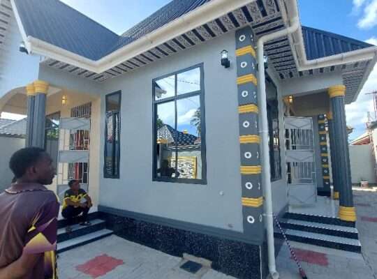 NYUMBA MPYA YAKISASA,TSH.115 MIL.MBAGALA.