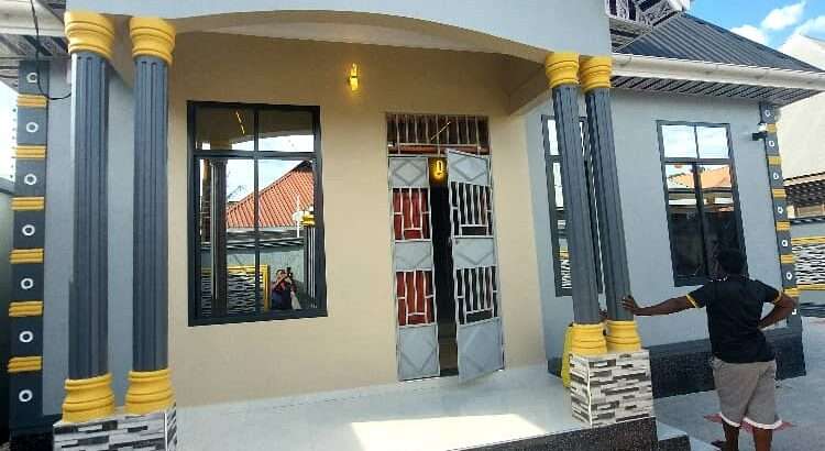 NYUMBA MPYA YAKISASA,TSH.115 MIL.MBAGALA.