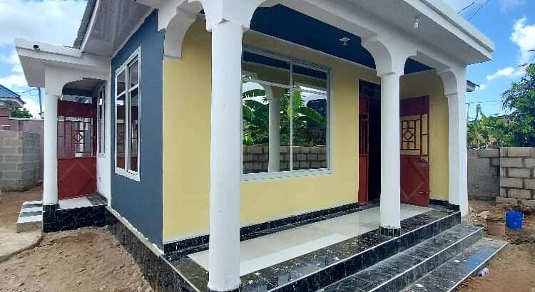 NYUMBA YENYE VYUMBA 4, TSHS.45 MIL.CHAMAZI/SAKU