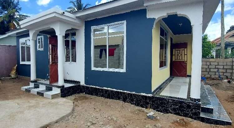 NYUMBA YENYE VYUMBA 4, TSHS.45 MIL.CHAMAZI/SAKU