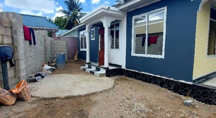 NYUMBA YENYE VYUMBA 4, TSHS.45 MIL.CHAMAZI/SAKU