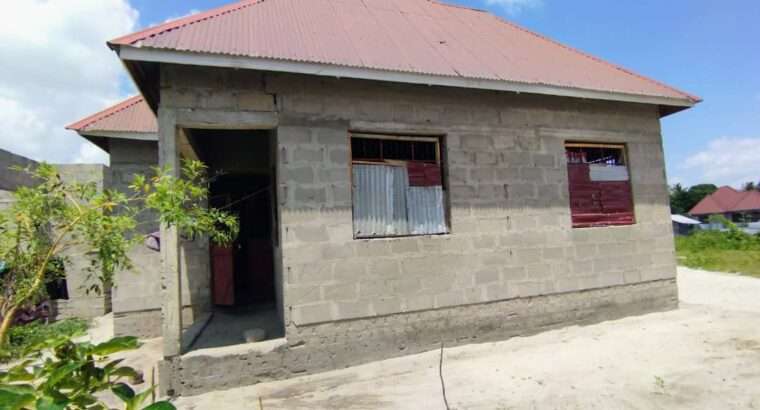 NYUMBA YAKUMALIZIA KIDOGO,TSHS.20 MIL.,KIVULE