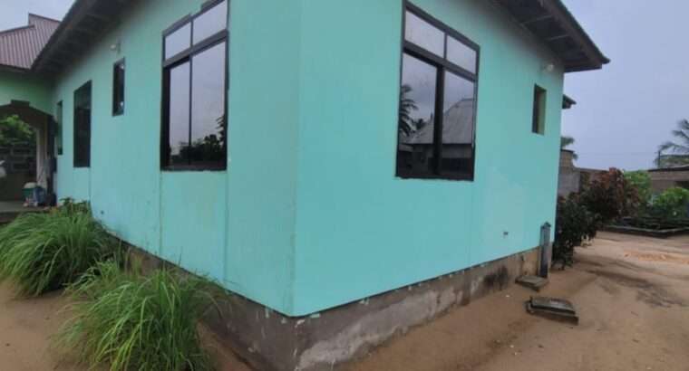 NYUMBA YA ROOM-4,TSHS.45 MIL, SAKU,CHAMAZI.