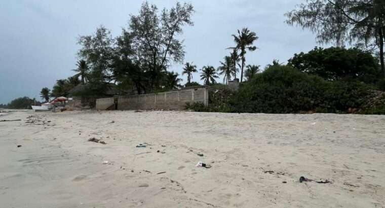 3,634 SQM. BEACH-FRONT PLOT, $600k AT KUNDUCHI