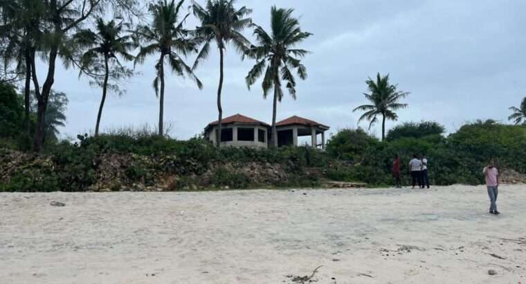 3,634 SQM. BEACH-FRONT PLOT, $600k AT KUNDUCHI