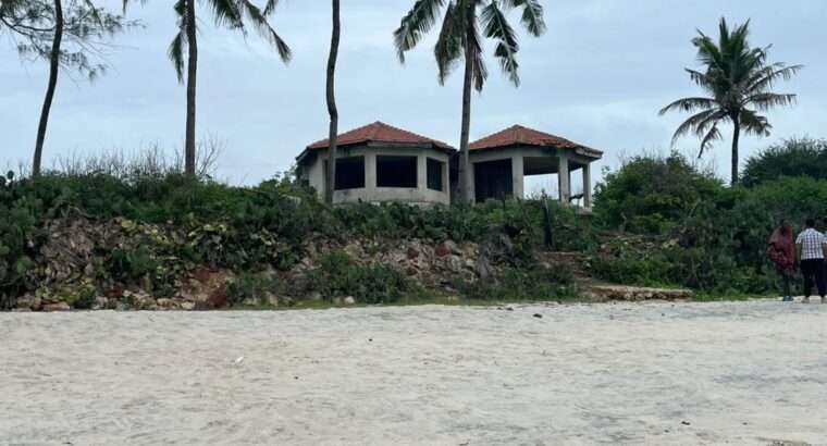 3,634 SQM. BEACH-FRONT PLOT, $600k AT KUNDUCHI