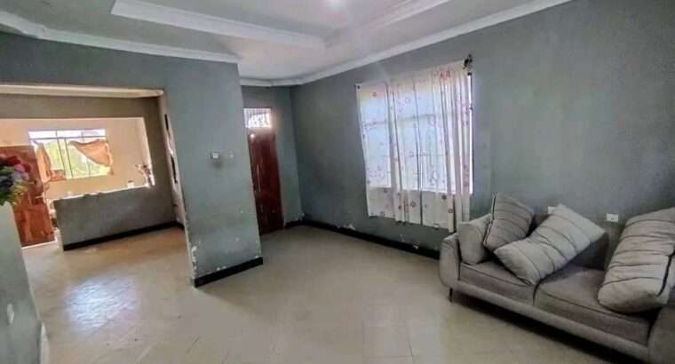 NYUMBA YA VYUMBA 3 NA FREM MBILI,CHANIKA TALIANI