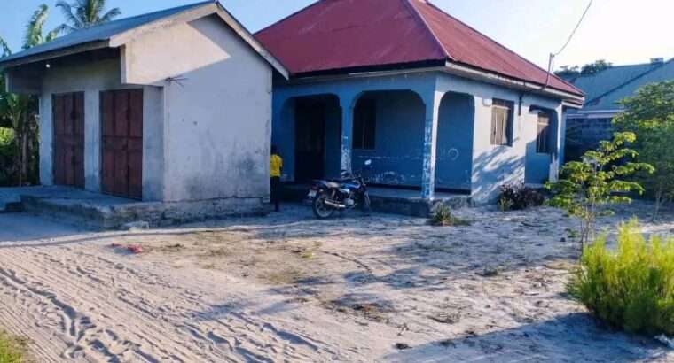 NYUMBA YA VYUMBA 3 NA FREM MBILI,CHANIKA TALIANI