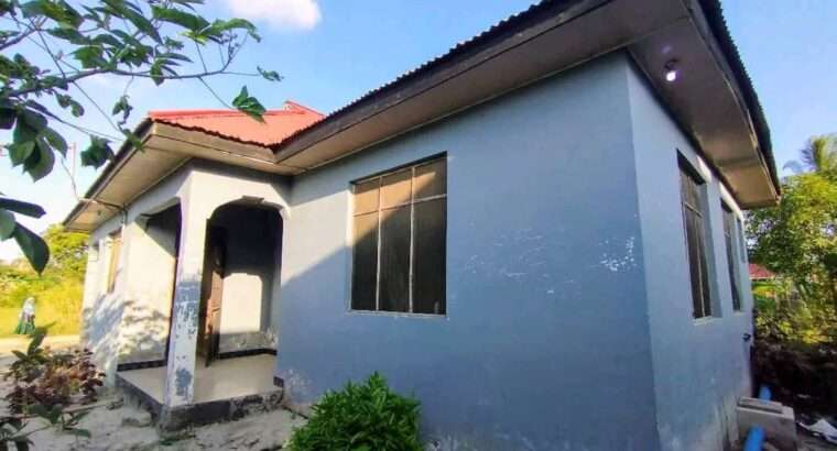 NYUMBA YA VYUMBA 3 NA FREM MBILI,CHANIKA TALIANI