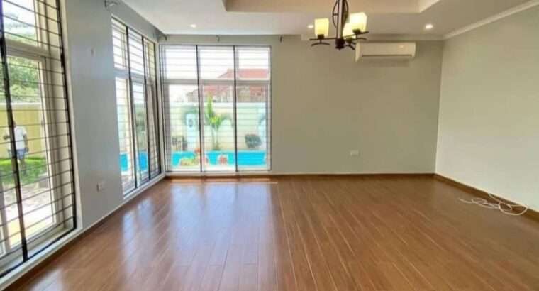 4 BDR UNFURNISHED POOL-HOUSE AT MBWENI JKT.