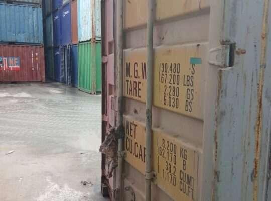 20 FEET ASIS CONTAINERS