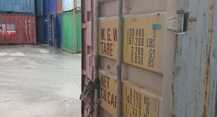 20 FEET ASIS CONTAINERS