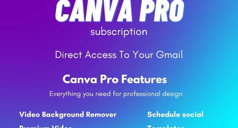 Canva Pro – Premium Design at Affordable P...