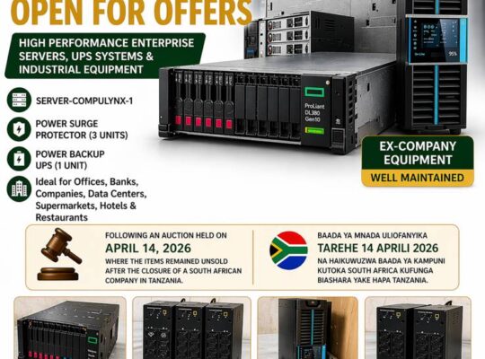 SERVER & UPS EQUIPMENT – URGENT SALE (OPEN FOR O