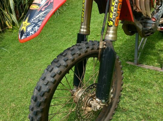 Honda CRF R – new engine