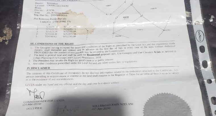 Eneo inauzwa changanyikeni