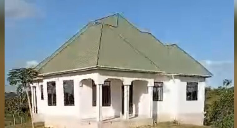 NYUMBA MPYA,VYUMBA 3,TZS.95 MIL,KILUVYA MADUKANI