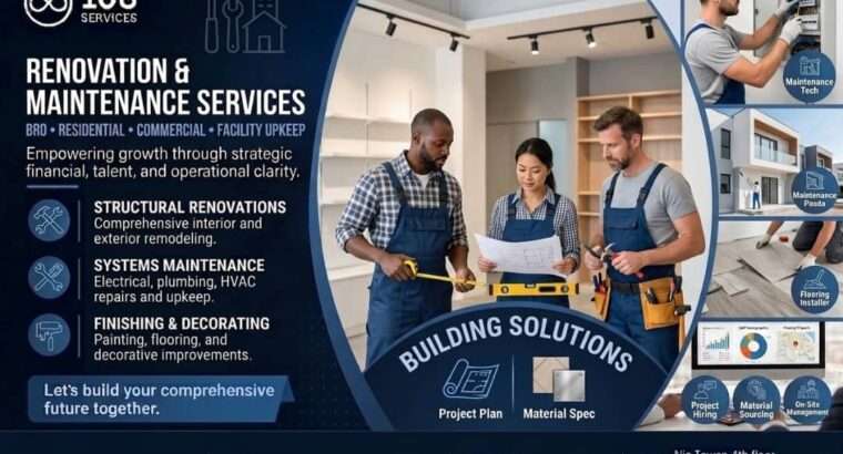 Professional Renovation & Facility Maintenance