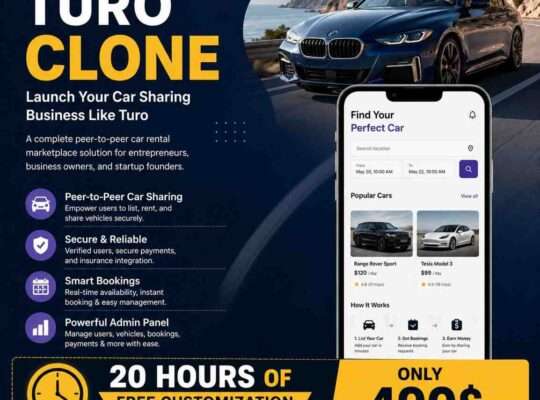Customizable Turo Clone Script — Build & Scale Y