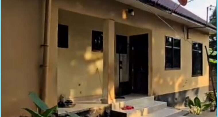 NYUMBA YENYE VYUMBA 3,TZS. 140 MIL,MBEZI-MWISHO