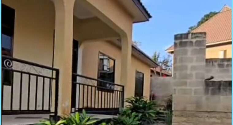 NYUMBA YENYE VYUMBA 3,TZS. 140 MIL,MBEZI-MWISHO