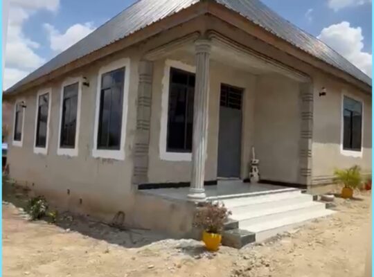 NYUMBA YENYE VYUMBA 3,TZS.80 MIL,KILUVYA-MADUKAN