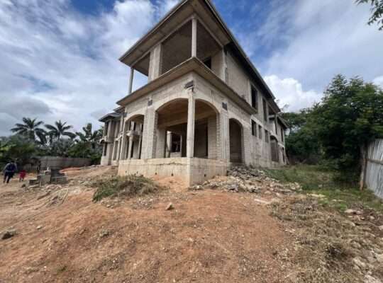 JUMBA LA KUMALIZIA UJENZI,TZS.800 MIL,BUNJUBEACH