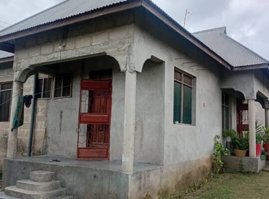NYUMBA YA KUMALIZI,VYUMBA 3, TZS.50 MIL,KILUVYA