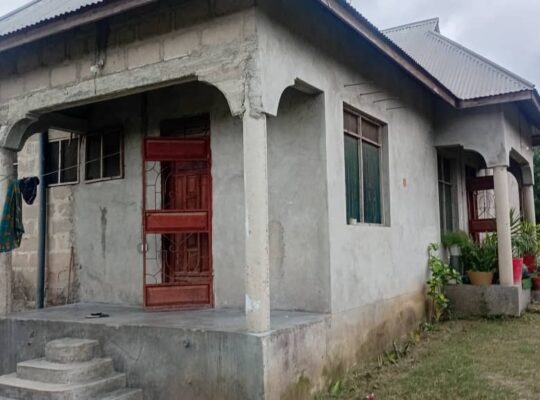 NYUMBA YA KUMALIZI,VYUMBA 3, TZS.50 MIL,KILUVYA