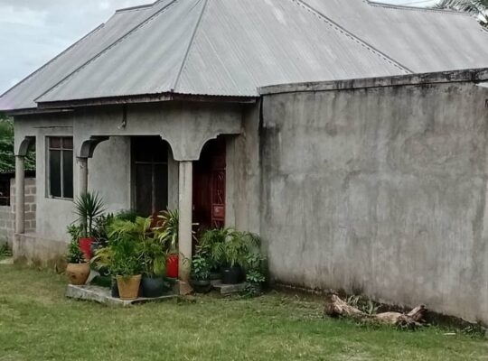 NYUMBA YA KUMALIZI,VYUMBA 3, TZS.50 MIL,KILUVYA