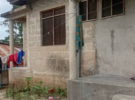 NYUMBA YA KUMALIZI,VYUMBA 3, TZS.50 MIL,KILUVYA
