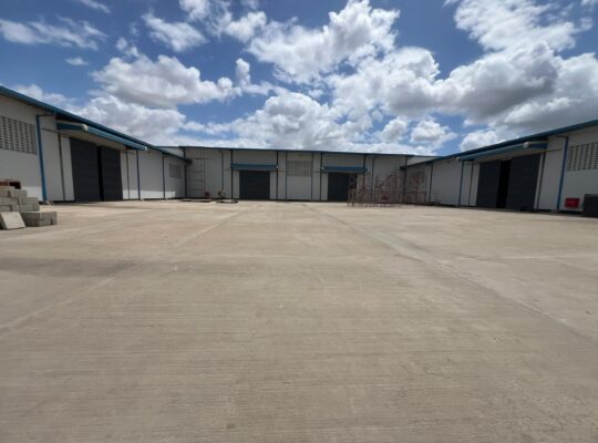 3-PRIME GO-DOWNS ON A COMPOUND,$6/SQM/MO MBAGALA