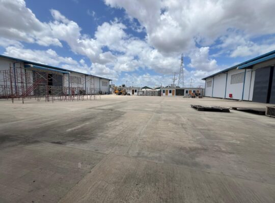 3-PRIME GO-DOWNS ON A COMPOUND,$6/SQM/MO MBAGALA