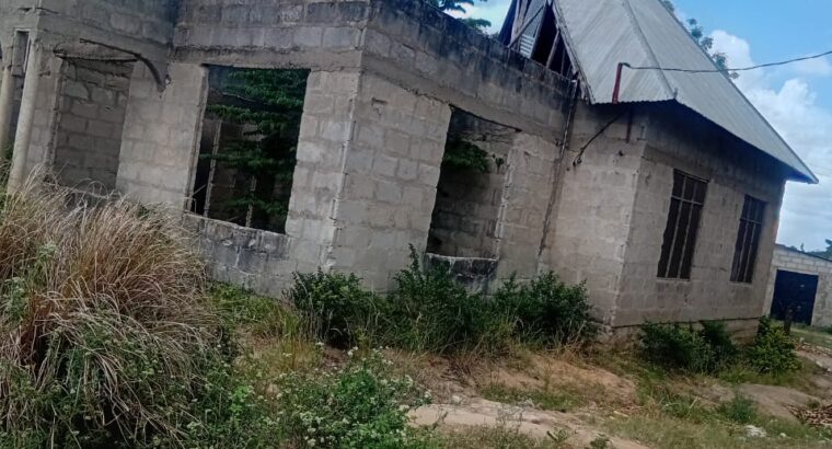 NYUMBA YAKUMALIZIA UJENZI,TZS.20 TU, MLANDIZI.