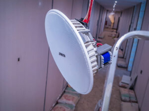 SOUND SYSTEMS INSTALLATION IN THE BUILDINGS