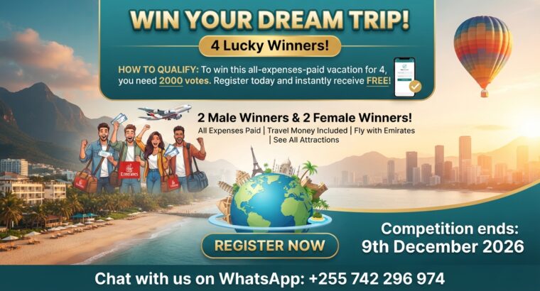 Win Trips to 15 Countries