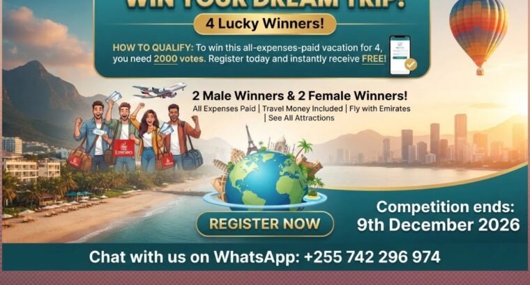 Win Trips to 15 Countries